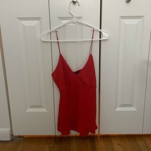 Red Tank Blouse